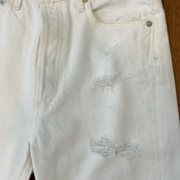 White AGOLDE jeans NWOT - Picture 2 of 5